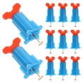 thumbnail image 4 of Shisuyan 20pcs Tile Locator Tile Leveling System Wall Tile Height Regulator Locator Adjustable Labor Saving Arm Heighter Leveler Lift For Building Walls Floor Doors And Cabinet, 4 of 8
