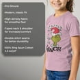 thumbnail image 6 of Girl's Dr. Seuss Christmas Grinch You're a Mean One Portrait Graphic T-Shirt, 6 of 9