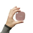 thumbnail image 4 of Hyundai 512GB Ultra Portable Data Storage Fast External SSD, PC/MAC/Mobile- USB-C/USB-A, Dual Cable Included, Rose Gold - HTESD500RG, 4 of 4