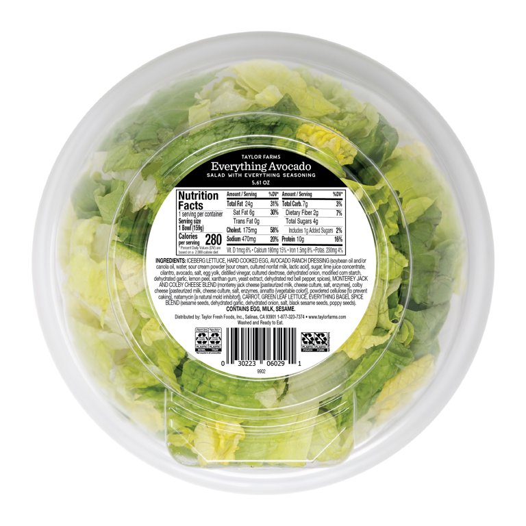 Salad Bowls - Taylor Farms