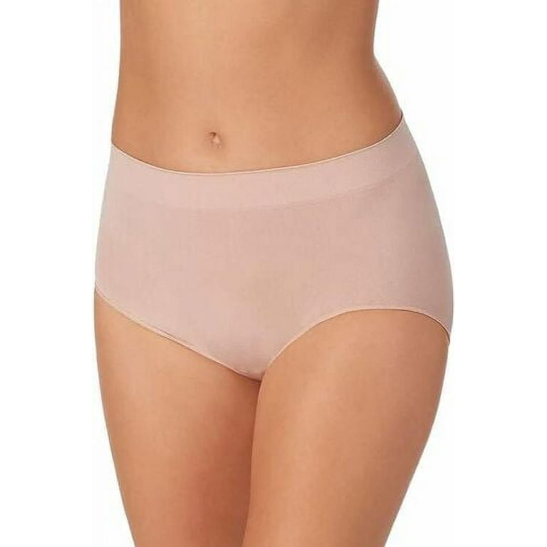 bebe Womens High Waist Underwear Soft Brief Panties (Small