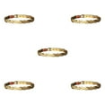 thumbnail image 1 of Guardoinrt Revitaliser Look Bracelet Magnétique Réglable pour Hommes Cadeau Bracelet Texturé Or 5Set, 1 of 6