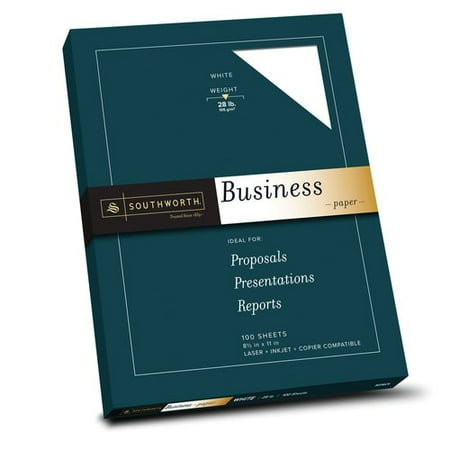 Southworth Business Paper, White, 28lb