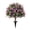 Purple, variant on 24" Artificial Boxwood Topiary Ball Trees with Ground Spike, UV and Rain Resistant Greenery Shrubs, Evergreen for Garden, Patio, Porch, Yard, Outdoor Indoor Décor
