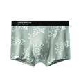 thumbnail image 2 of LYMAYTER Men Summer Underwear Cooling Cotton Boxer Briefs for L-3XL Anti-Odor Quick-Dry Print Undies 1PCS, 2 of 10