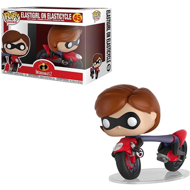 Funko POP! Ride Disney : Incredibles 2 - Elastigirl avec Élastique Figurine de Collection