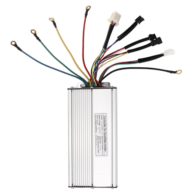 Controlador de motor eléctrico, 36V 48V 35A Controlador de bicicleta eléctrica cuadrado Controlador de motor de bicicleta eléctrica Tecnología avanzada