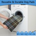 thumbnail image 5 of Textured Pattern Washable Pee Pads for Dogs, 48"x48" Reusable Potty Pad, Non-Slip and Leak-Proof Mat for Dog Crates.(Texture/leopard /Geometry, 24" x35" ), 5 of 8