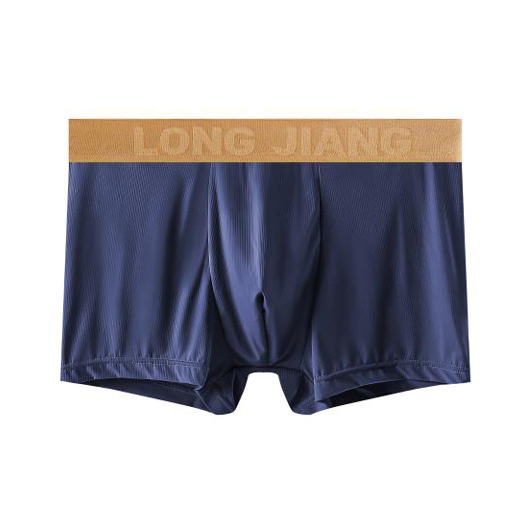 Quealent Men'S Underwear Men's Boxer Briefs Underwear Dual Pouch
