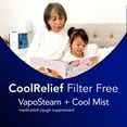 Vicks 1.2 Gallon Cool Relief Filter Free Ultrasonic Humidifier, VUL600