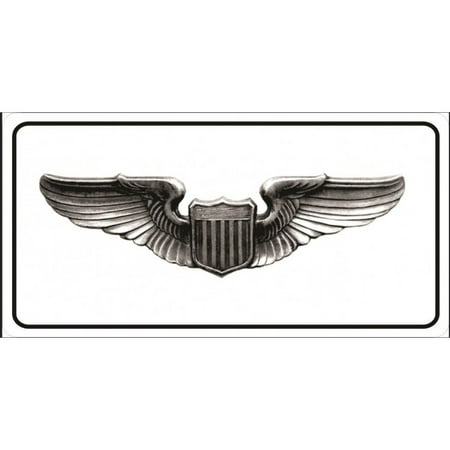 U.S. Air Force Pilot Wings Photo License Plate | Walmart Canada