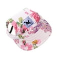 thumbnail image 1 of LSLJS Small Pet Summer Canvas Cap Dog Baseball Visor Hat Puppy, Pet Costume, 1 of 1