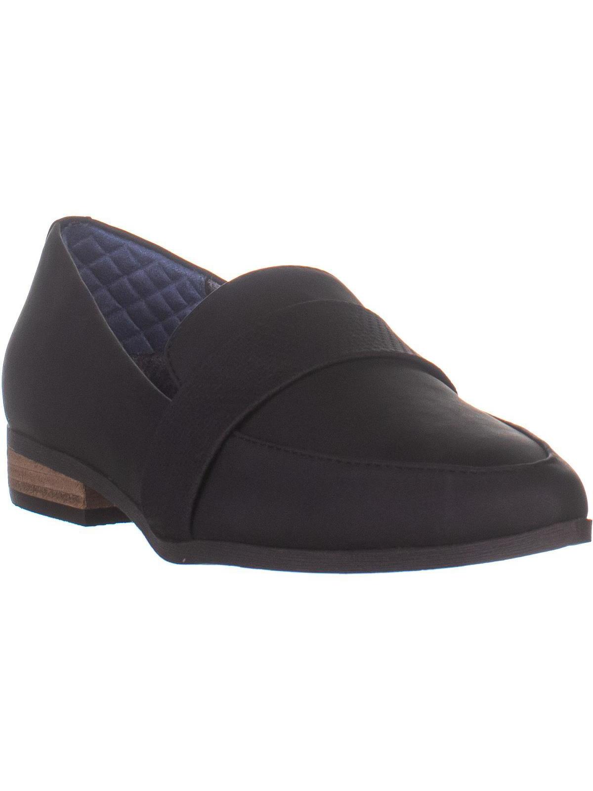 Dr. Scholl's Womens Dr. Scholls Esta Pointed Toe Loafers, Black, 8 US