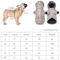 thumbnail image 5 of Abrigo de invierno para perros, ropa abrigada para perros con forro polar cálido, impermeable (XL), 5 of 5