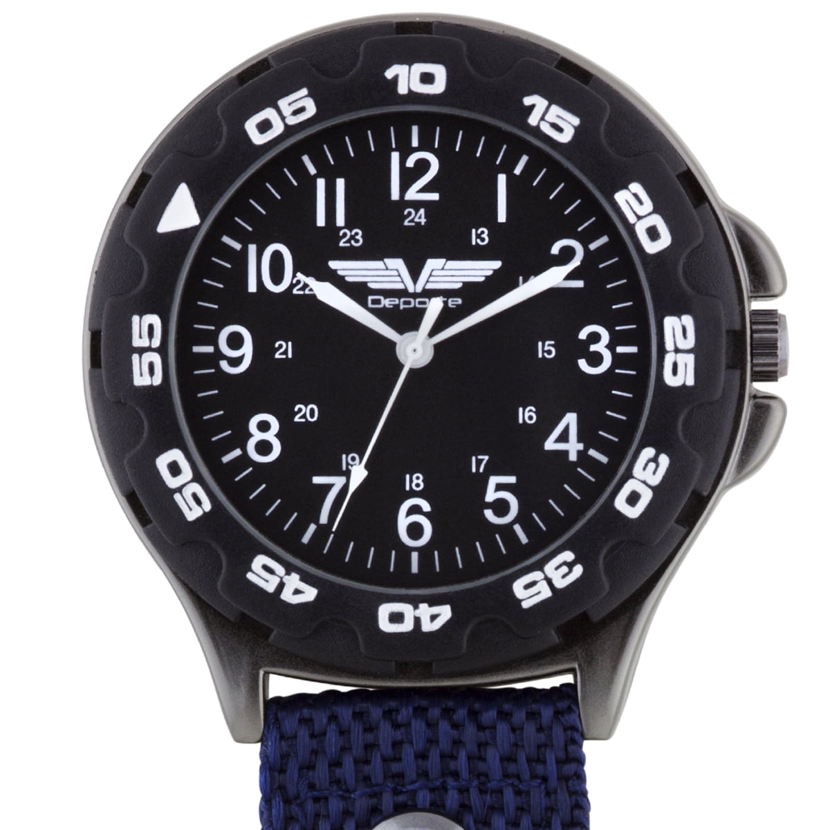 Clip On Military Dial Layout Men's Watch