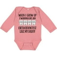 thumbnail image 3 of Inktastic Future Orthodontist Baby Boys or Girls Long Sleeve Baby Bodysuit, 3 of 5