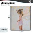 thumbnail image 4 of Stupell Industries Cottage Youthful Fairy Girl Black Framed Giclee Art, 24 x 30, by The Prints Vibe, 4 of 8
