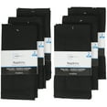 thumbnail image 2 of Mainstays Easy Care Fabric Napkin, Rich Black, Set of 12, 2 of 3