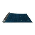 thumbnail image 2 of Ahgly Company Indoor Square Abstract Light Blue Contemporary Area Rugs, 5' Square, 2 of 4