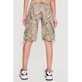 thumbnail image 4 of Women's Hunter Camo Drawstring Hem Cargo Bermuda Shorts, 4 of 4