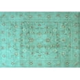 thumbnail image 1 of Ahgly Company Indoor Rectangle Persian Light Blue Traditional Area Rugs, 5' x 7', 1 of 4