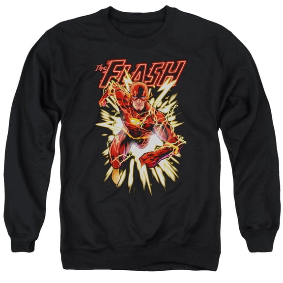 Jla - Flash Glow - Crewneck Sweatshirt - X-Large