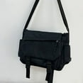 thumbnail image 2 of Sac Messager Rabattable, Sac à Bandoulière Décontracté en Nylon pour Hommes Femmes pour l'École, 2 of 8