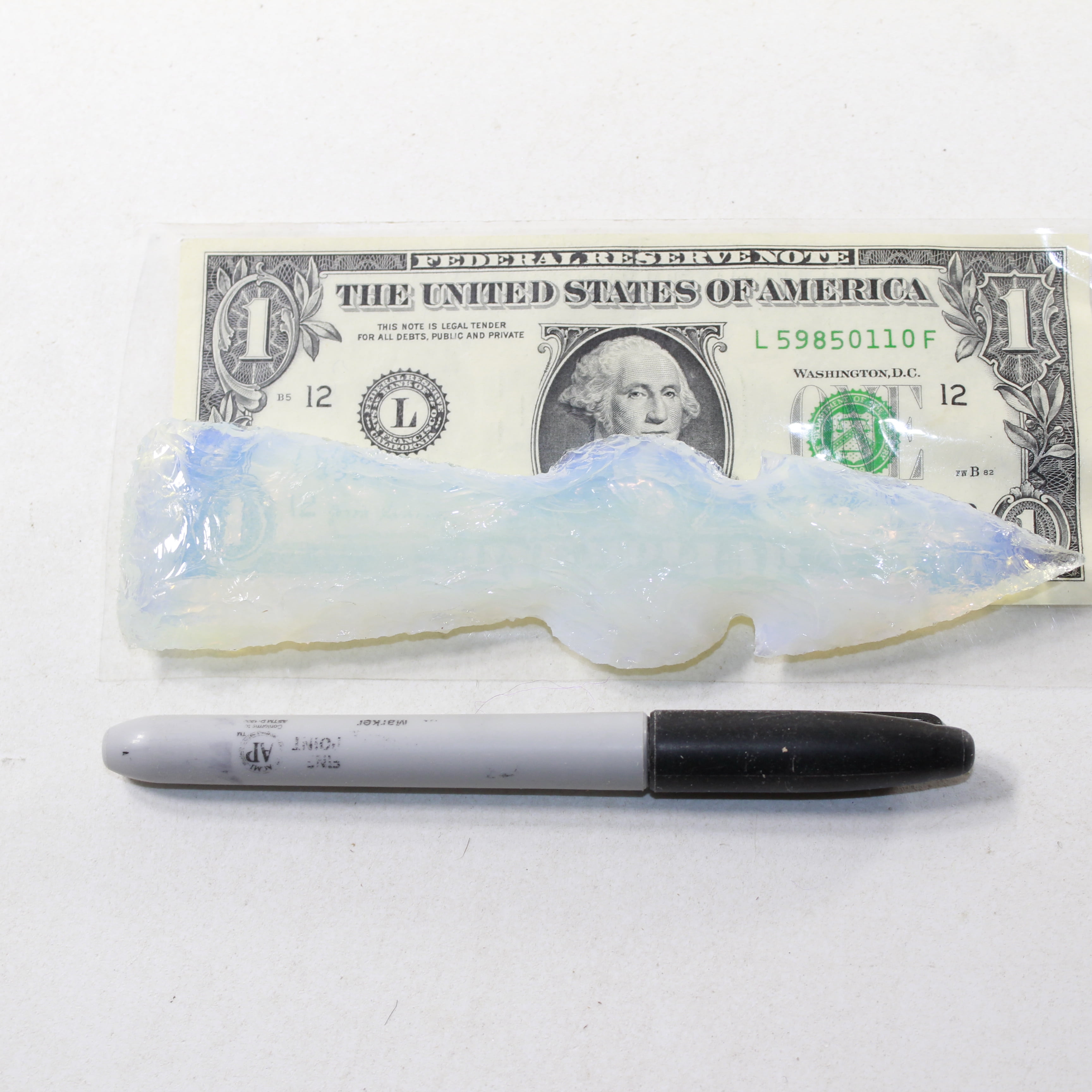 1 Opalite Ornamental Tomahawk Head #8533  Ax Axe Hatchet