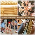 thumbnail image 3 of Dosaele 100pcs Square Wooden Dowels Small Wood Rods Thin Rods Wooden Craft Making Supplies, 3 of 6