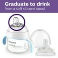 thumbnail image 7 of Philips Avent Natural Trainer Sippy Cup with Natural Response Nipple and Soft Spout, Clear, 5oz, 1pk, SCF263/01, 7 of 7
