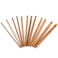 thumbnail image 4 of HURRISE 20 Pcs/lot Crochets au Crochet Poignée en Bambou Tissage Ensemble d'Outils de Couture Kit, Ensemble de Crochets au Crochet, Kit d'Outils au Crochet, 4 of 8