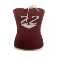 thumbnail image 1 of VISgogo, camisetas de tubo de punto informales para mujer, camisetas sin tirantes con ombligo expuesto y cuello de barco a la moda con número de corazón VISgogo moda, 1 of 6