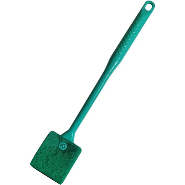 Sponges Brush Aquariums Cleaner Long Handle Algae Scrapers Cleaner Double Side Window Cleaner Tool Glass Cleaner