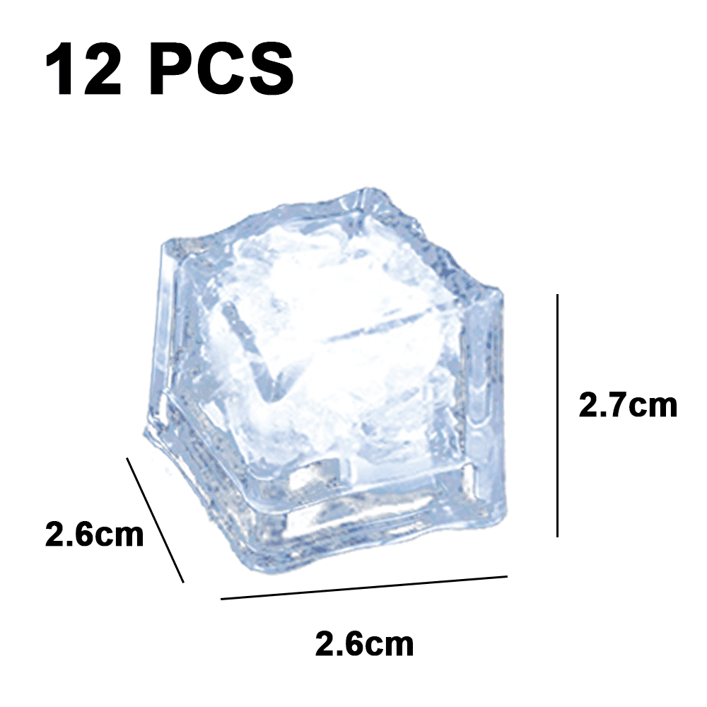 Light-up LED Ice Cubes (12) - Walmart.com