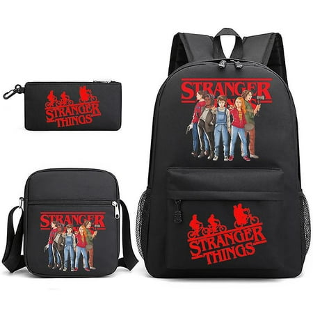 Stranger Things Backpack Stranger Things School Bag Stranger Things Trio a