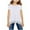 White, variant on HAiming Kids Girls Summer Short Sleeve T-Shirt Solid Lace Casual Tunic Tops Loose Crewneck Tee Blouses 2025 Clothes