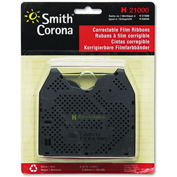 Smith Corona Produit de Qualité par - Film Correable 2 Noir