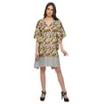 thumbnail image 3 of Moomaya Robe Courte de Caftan de Plage, Robe de Couverture Imprimée, Kaftan pour Femmes, Tenue de Plage, Couverture, 3 of 4