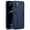Blue, variant on iPhone 13 Mini Wallet Case, Premium PU Leather Case with Magnetic Kickstand Credit Card Holder, Blue