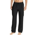 thumbnail image 1 of toraway Men's Harem Pants Drawstring Male Casual Solid Trouser Full Length Side Pockets Drawstring Pant Trouser XL, 1 of 3