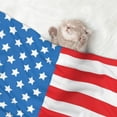 thumbnail image 7 of Pet Blanket America Flag Soft Warm Sofa Car Bed Protector Washable for Puppy Large Dogs Cats, 7 of 7