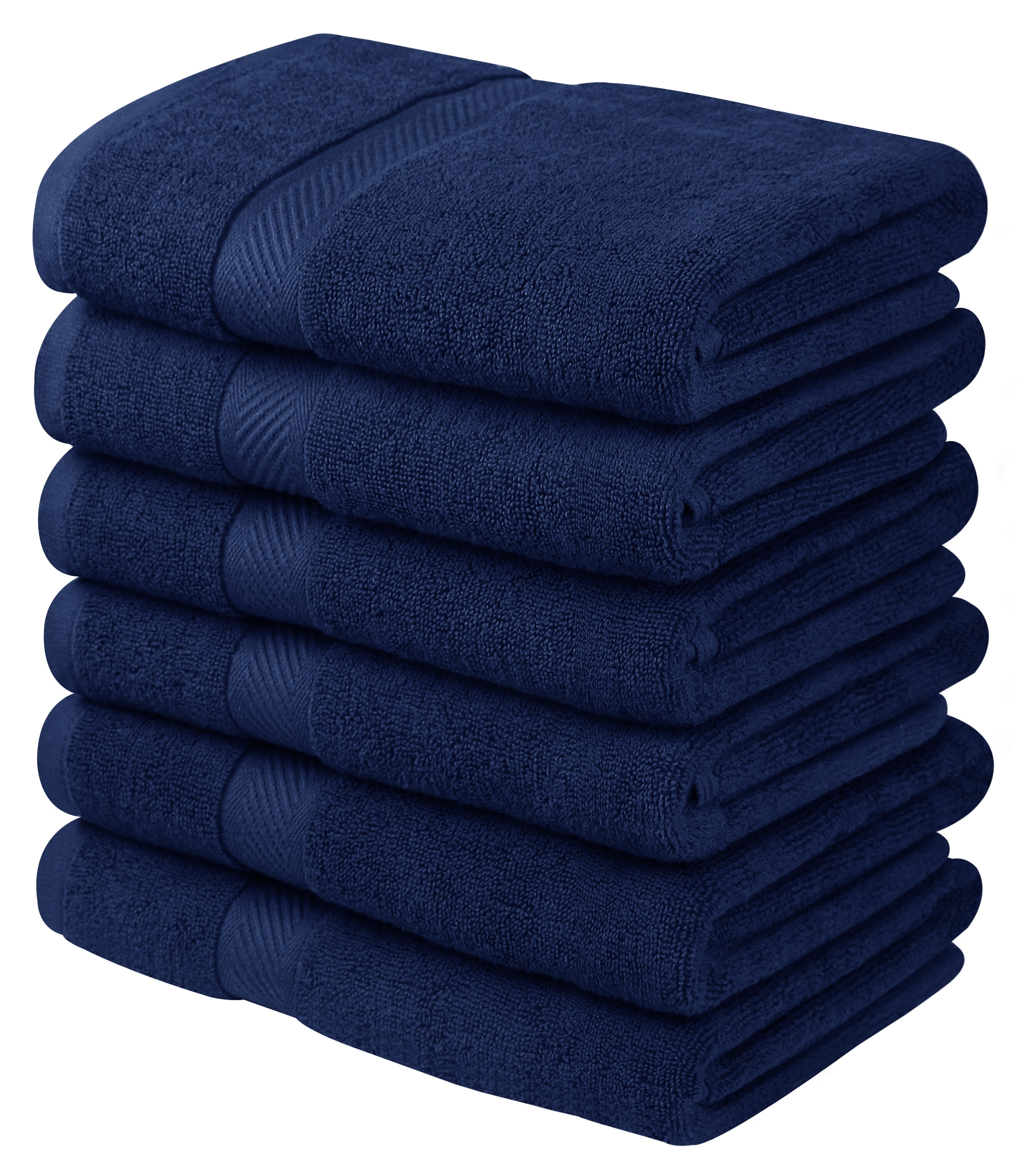 48 new white 16x27 premium hand towels spa salon hotel resort plush absorbent 