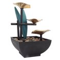 thumbnail image 4 of Decoración de la Fuente de Agua, 3 Capas Maravillosas Fuentes de Agua de Escritorio Gif Decorativa Con Accesorios de Piedra para la Oficina, 4 of 7