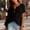 A1_Black, variant on Peasant Tops for Women Linen Cotton Button Shirts Loose Fit Batwing Short Sleeve Notch Neck Blouses Soft Comfortable Work Blouses Fashion Blouses Dressy Shirts Gauze Peasant Blouse Brown 4Xl