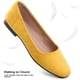 thumbnail image 5 of Zapatos SAILING LU Yellow para mujer, talla 8.5, cómodos, 5 of 7