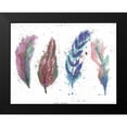 thumbnail image 2 of Brown,Victoria 14x12 Black Modern Framed Museum Art Print Titled - Natures Feathers, 2 of 5