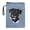 Dog, variant on HELLHERO Bible Case Bag with Washable for Readers Zipper Bag Protector Wrap Bag for Office, Dragonfly and Floral Pattern