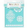 Waverly Inspirations Plastic Adhesive Stencil, Bohemian, 6 in x 8 in, 1 Piece