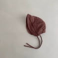 thumbnail image 5 of Xijirk Baby Ruffled Brim Sun Hat Soft Organic Upf 50 Plus with Adjustable Chin Strap Gentle Cozy Headwear for Outdoor Play and Beach Travel,Brown,6 Months-2 Years, 5 of 5