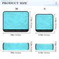 thumbnail image 3 of ALAZA Light Blue Car Seat Belt Adjuster Neck Covers Shoulder Cushions Pads S, 3 of 8